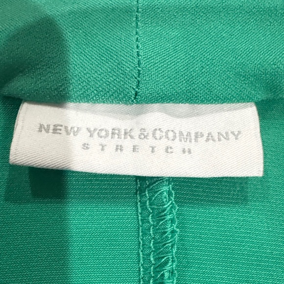 New York & Company Vibrant Green Stretch Fabric - Picture 2 of 5